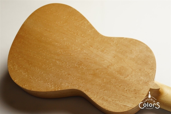 ukulele tenor 14f std. - cuban mahogany Top / birdseye maple SIDE & BACK