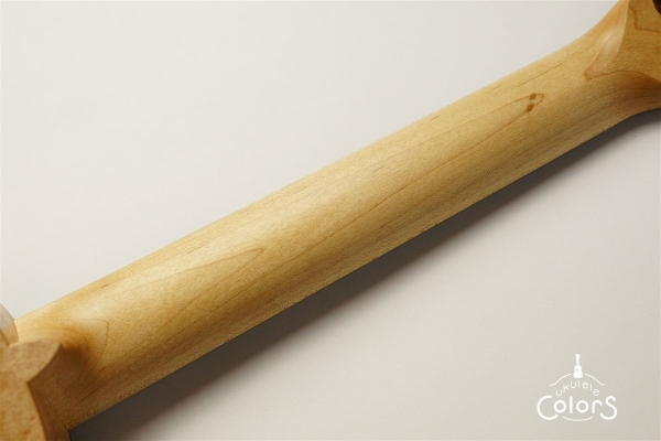 ukulele tenor 14f std. - cuban mahogany Top / birdseye maple SIDE & BACK