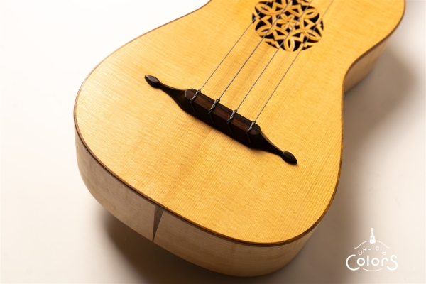 ukulele concert 13f r.a. / Spruce TOP/Figured Maple SIDE & BACK