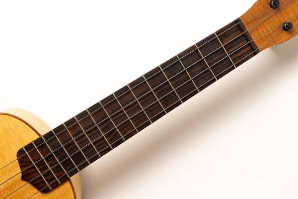ukulele concert 13f r.a. / Spruce TOP/Figured Maple SIDE & BACK