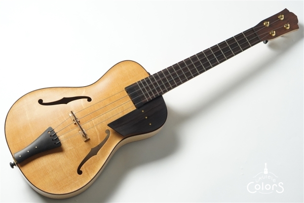 ukulele tenor 15f archtop - Spruce TOP/Curly Maple #1