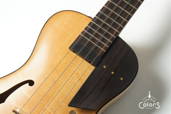 ukulele tenor 15f archtop - Spruce TOP/Curly Maple #1