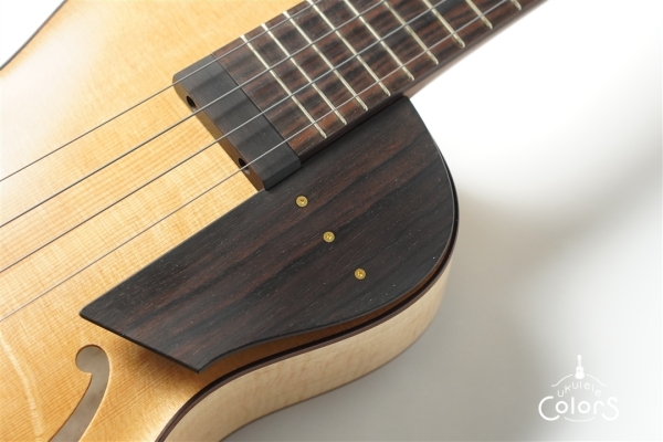 ukulele tenor 15f archtop - Spruce TOP/Curly Maple #1