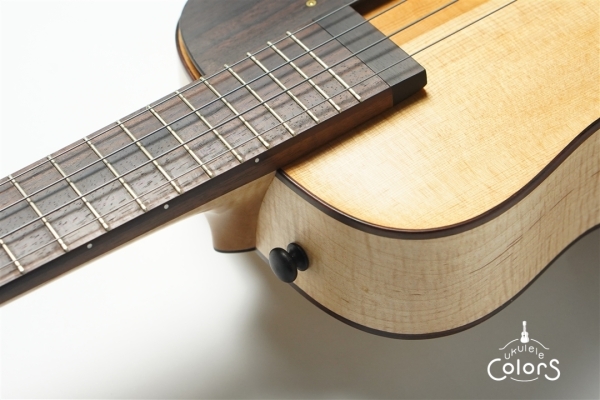 ukulele tenor 15f archtop - Spruce TOP/Curly Maple #1