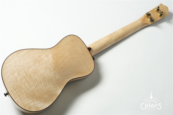 ukulele tenor 15f archtop - Spruce TOP/Curly Maple #1