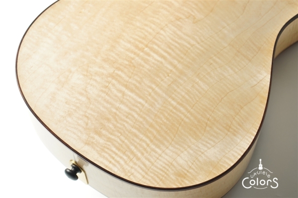 ukulele tenor 15f archtop - Spruce TOP/Curly Maple #1