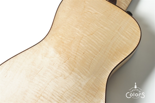 ukulele tenor 15f archtop - Spruce TOP/Curly Maple #1
