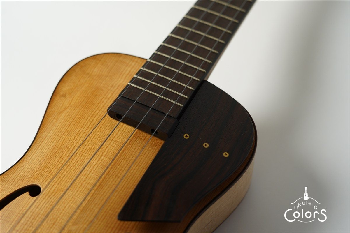 ukulele tenor 15f archtop - Spruce TOP/Curly Maple #2