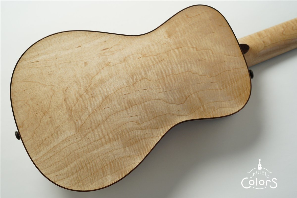 ukulele tenor 15f archtop - Spruce TOP/Curly Maple #2