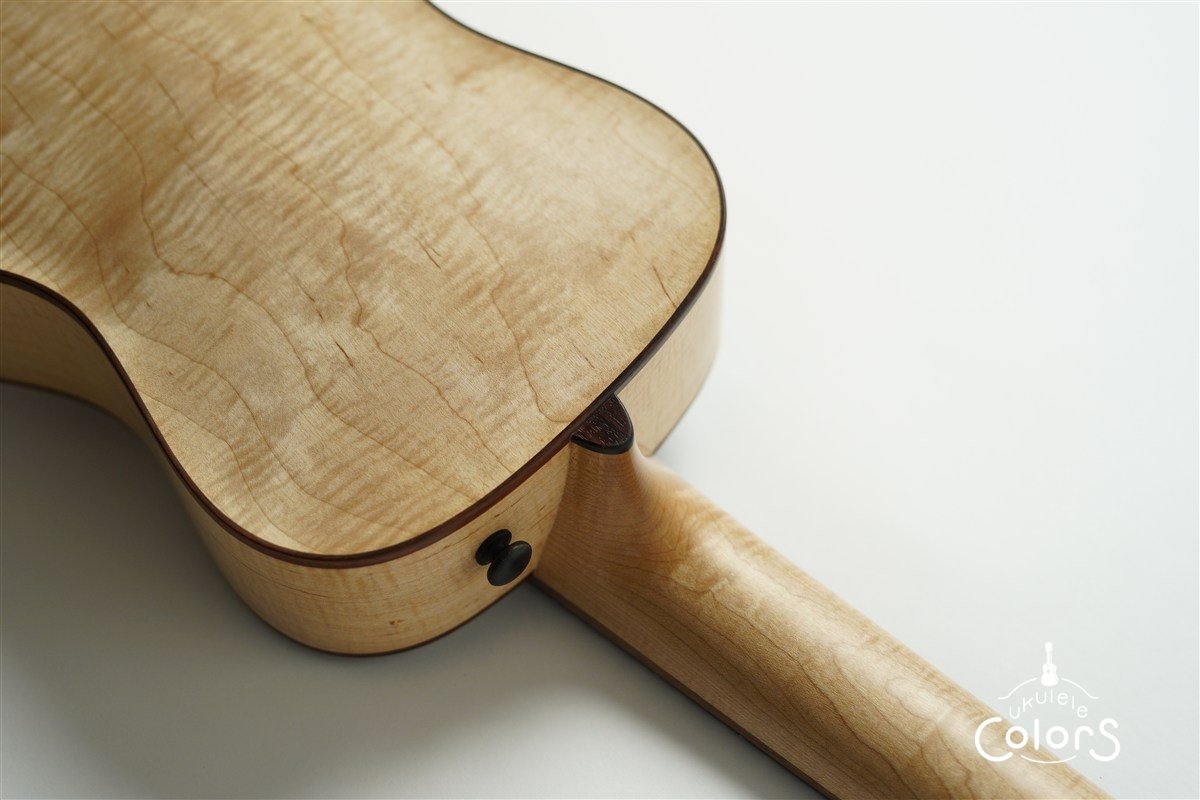 ukulele tenor 15f archtop - Spruce TOP/Curly Maple #2