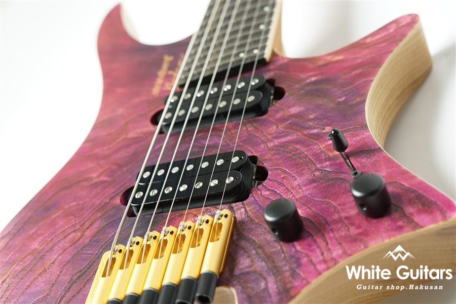 strandberg Boden J7 Standard Olive Ash Burl/SwampAsh - Pink Violet 