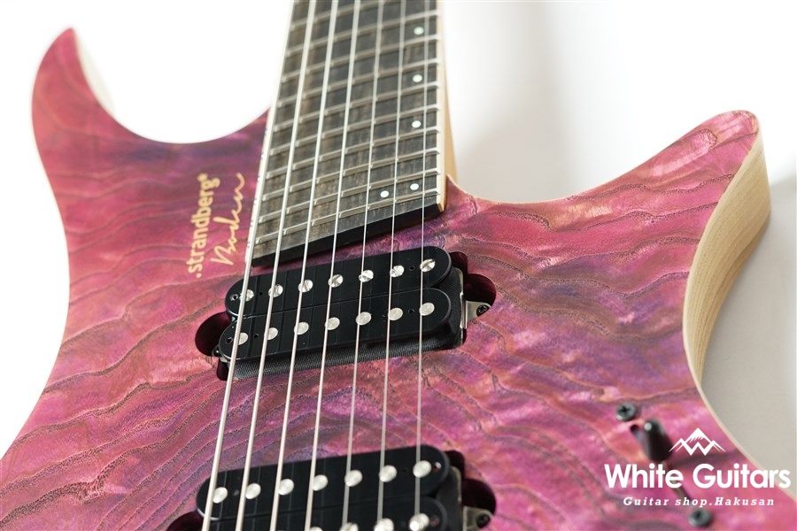 strandberg Boden J7 Standard Olive Ash Burl/SwampAsh - Pink Violet 