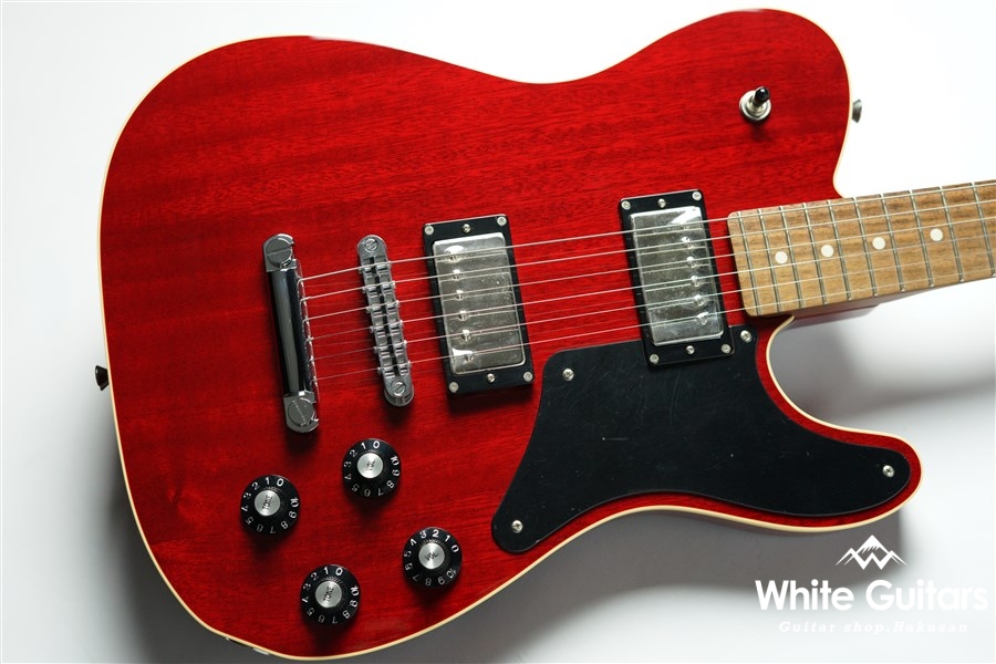 Fender Made in Japan Troublemaker Telecaster - Crimson Red | White 
