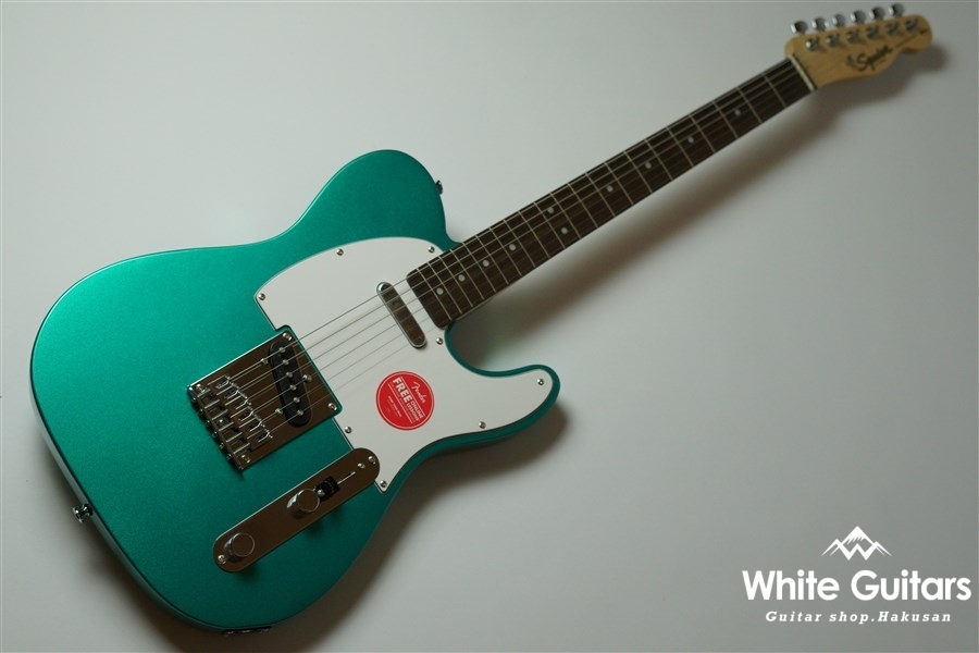 squier affinity telecaster green