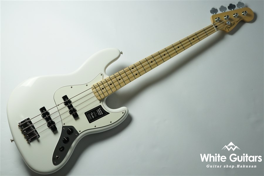 Fender Player Jazz Bass - Polar White | White Guitars Online Store