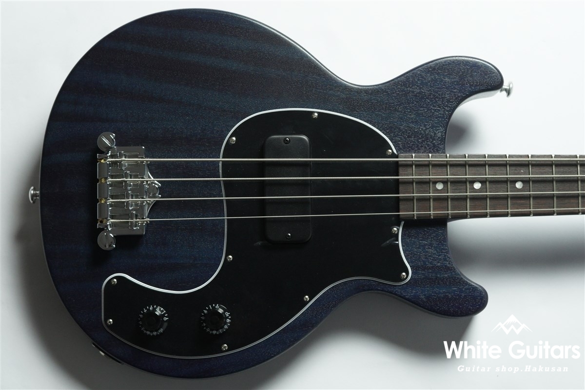 Gibson Les Paul Junior Tribute DC Bass - Blue Satin Burst | White 