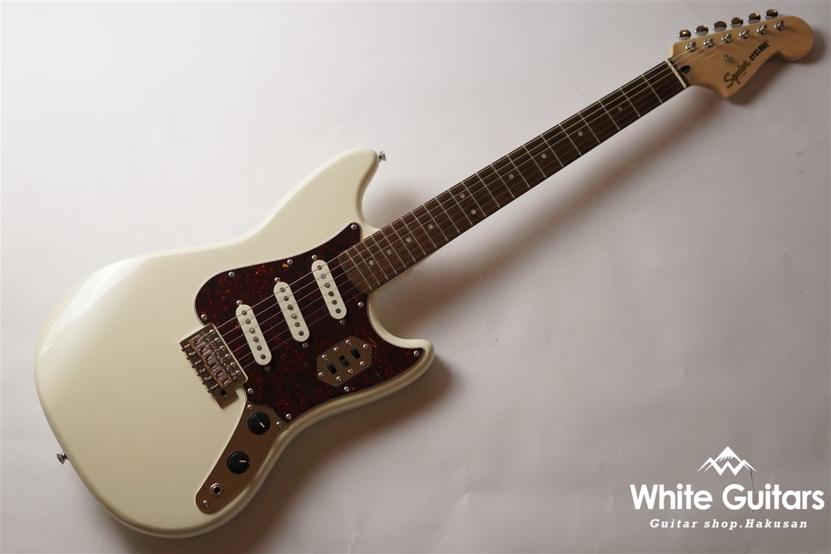 Squier CYCLONE サイクロン エレキギター/パールホワイト Squier by 