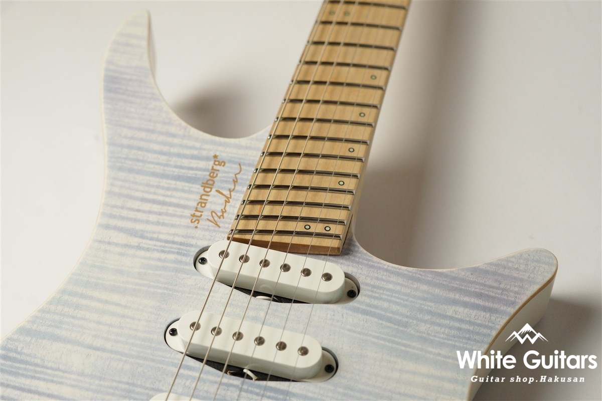 strandberg Boden J6 Tremolo Standard - Pale Blue White | White 