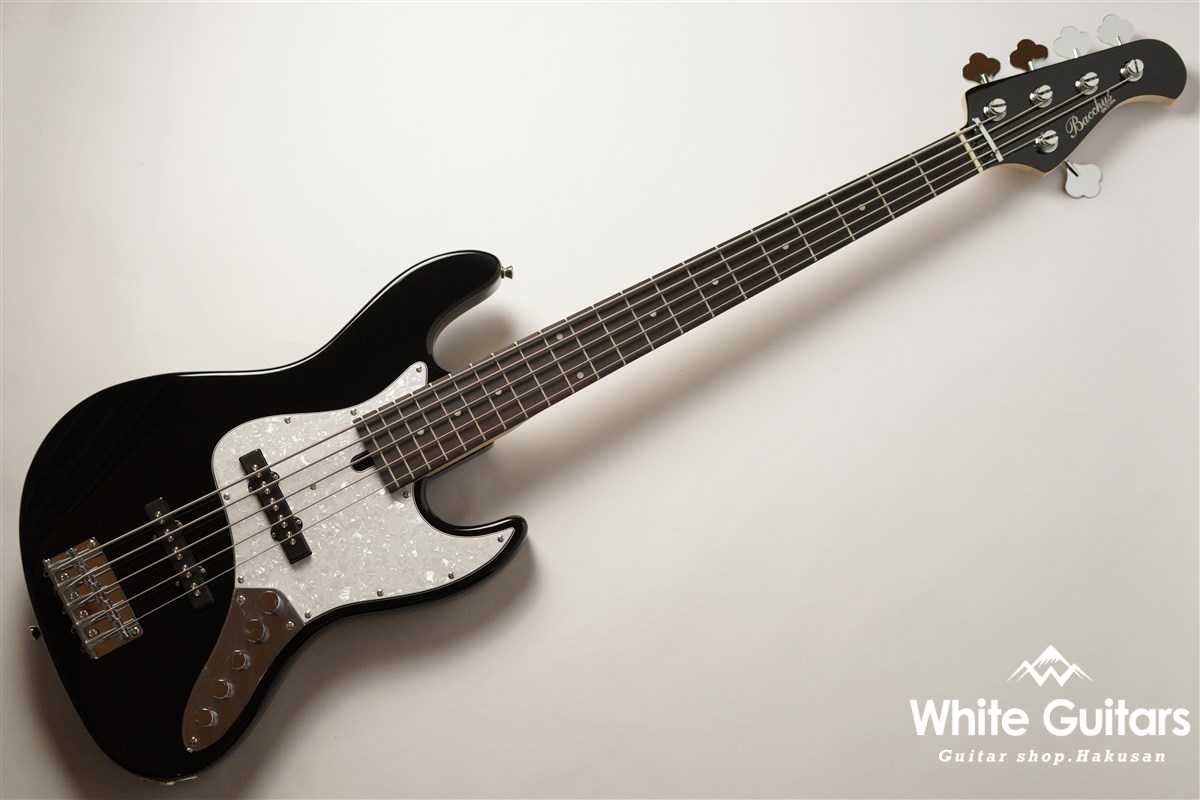 9224】 Bacchus WL-535 5弦ベース ブラック 親しかっ バッカス