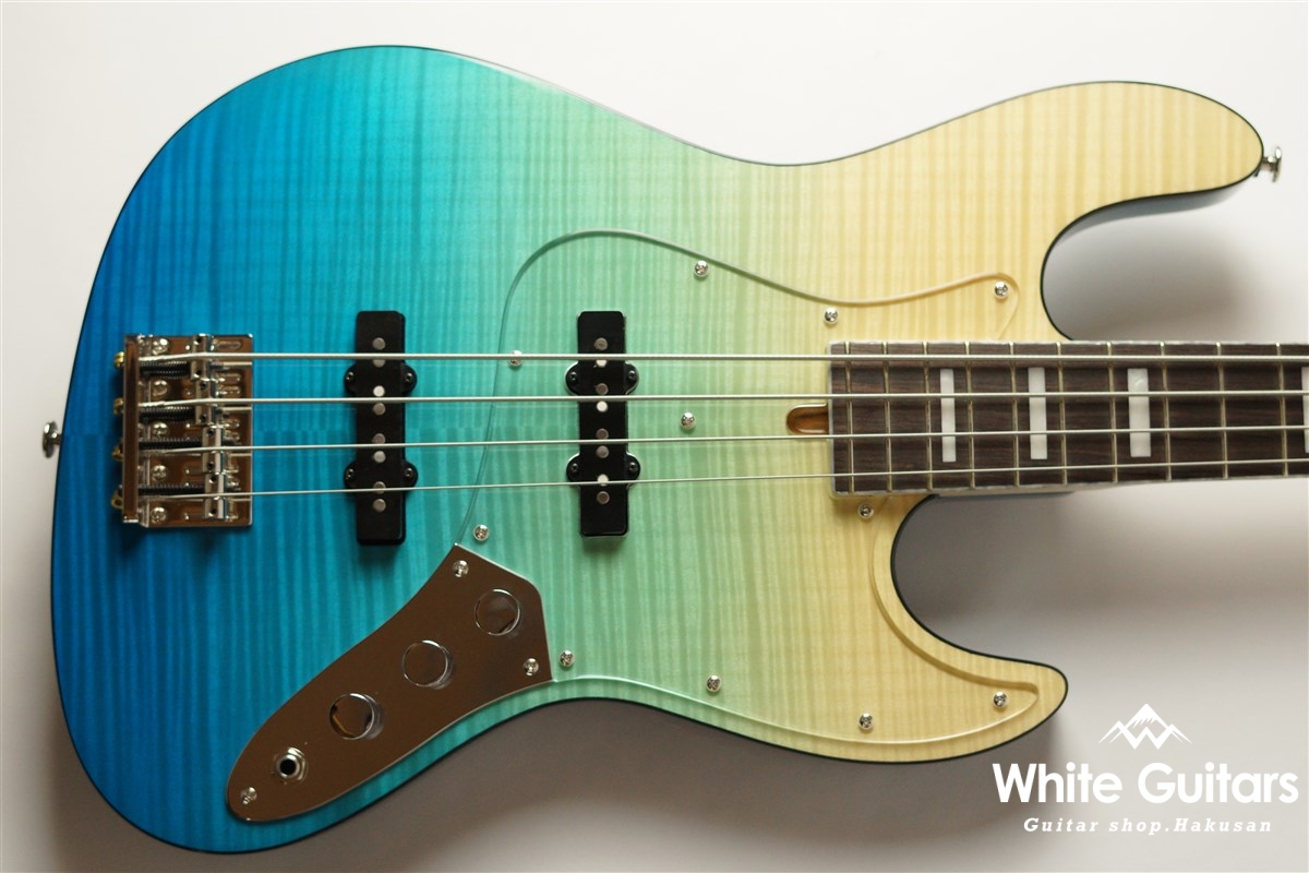 Bacchus WL4-FM CustomIII - BLU-GRD-MH | White Guitars Online Store