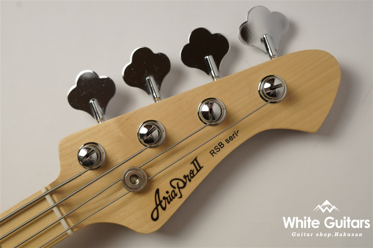 ◆Aria pro II RSB-618 4弦　ブラック　エレキギター Aria Pro II RSB-618/4 - Black | White Guitars Online Store