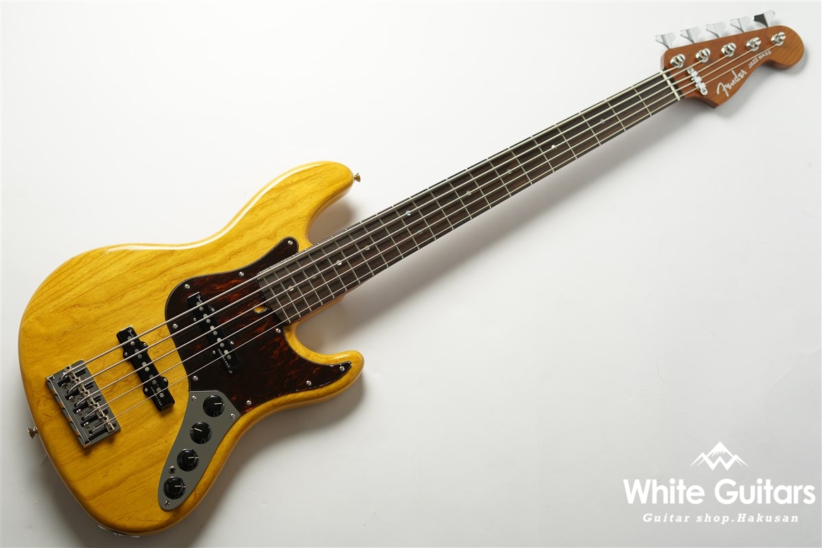 Fender Deluxe Jazz Bass V Kazuki Arai Edition - Vintage Natural | White  Guitars Online Store