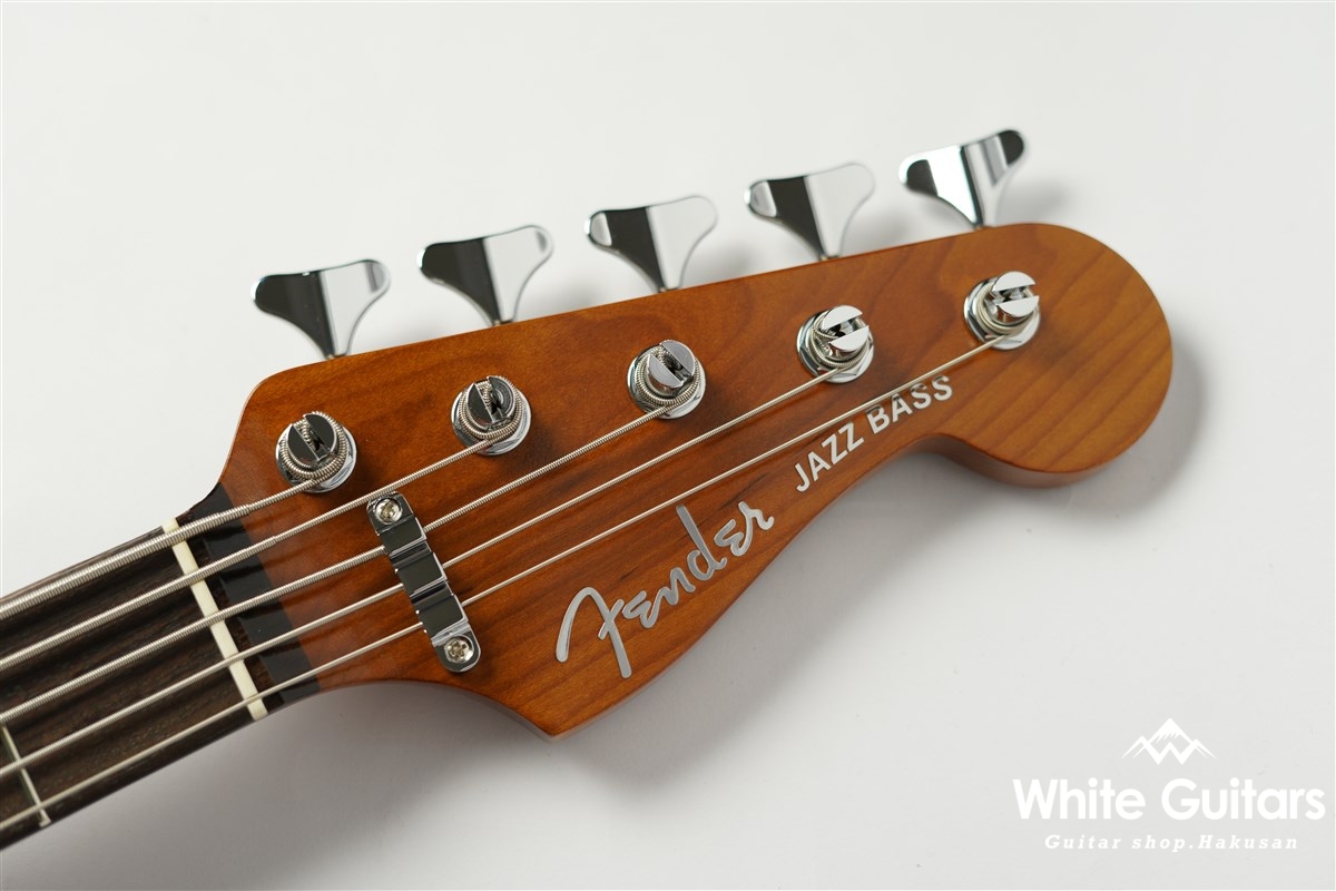 Fender Deluxe Jazz Bass V Kazuki Arai Edition - Vintage Natural | White  Guitars Online Store