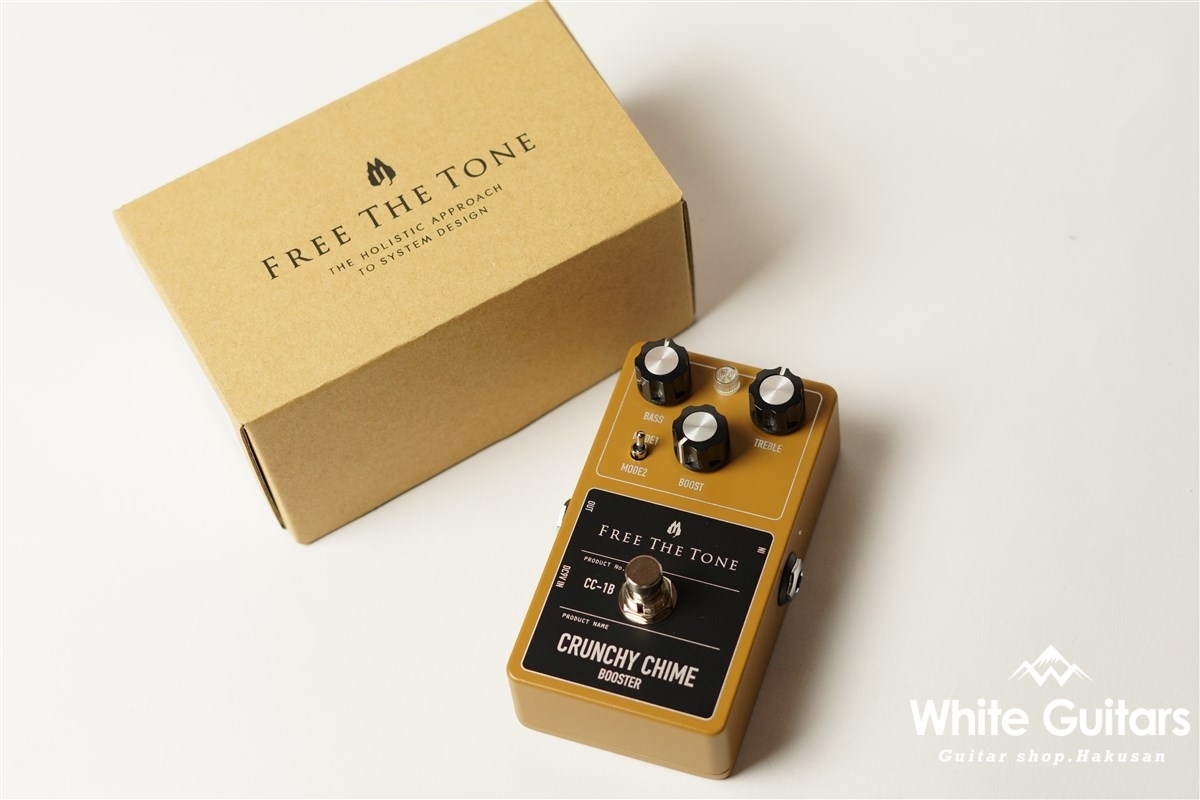 Free The Tone CRUNCHY CHIME CC-1B BOOSTER | White Guitars Online Store
