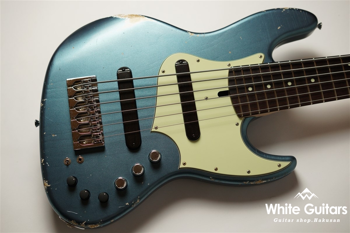 Xotic XJ-1T 6st - Dark Lake Placid Blue #2519 Medium Aged/Ash/R 