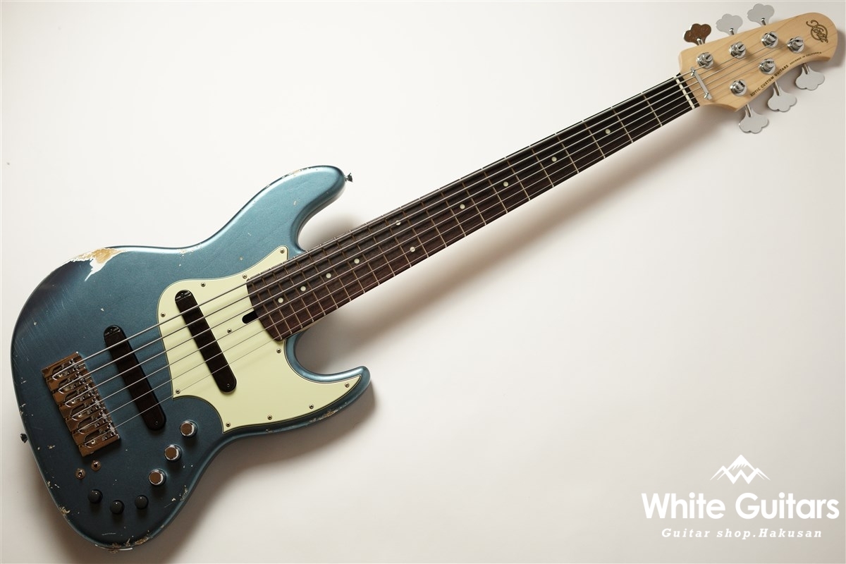 Xotic XJ-1T 6st - Dark Lake Placid Blue #2519 Medium Aged/Ash/R 