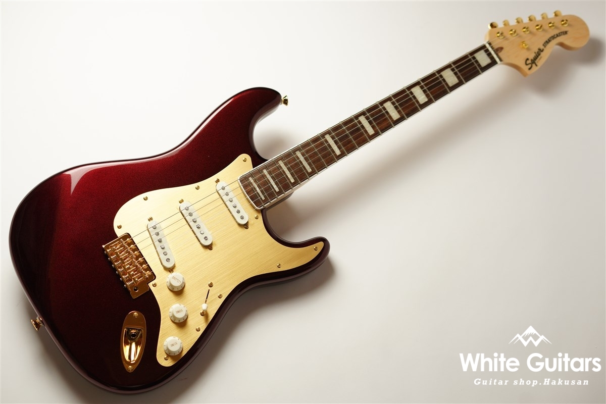 ギター Squier by Fender 40th エレキギター】Squier by Fender 40th Anniversary Stratocaster