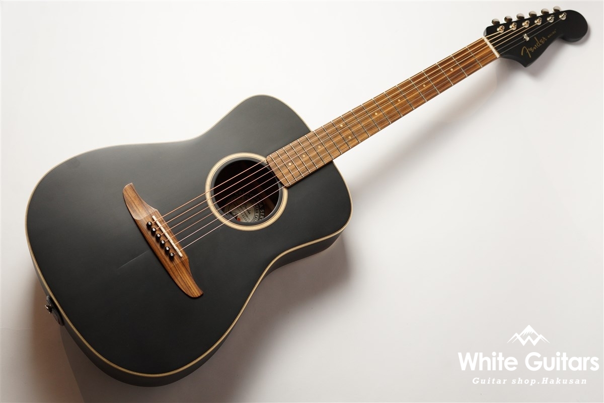 Fender Malibu Special - Matte Black | White Guitars Online Store