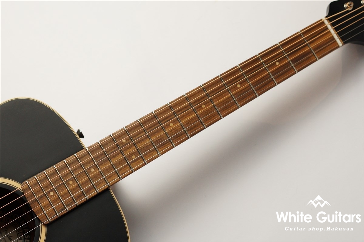 Fender Malibu Special - Matte Black | White Guitars Online Store