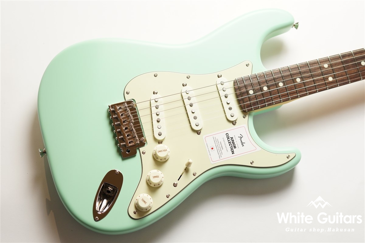 Made in Japan Junior Collection Stratocaster - Satin Surf Green