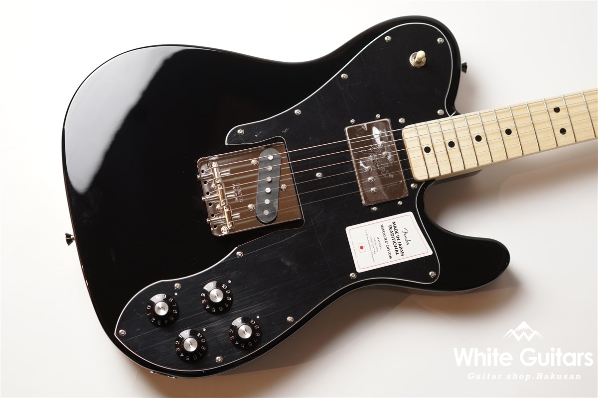 Fender Made in Japan Traditional 70s Telecaster Custom - Black 