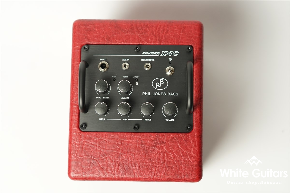 Phil Jones Bass NANOBASS X4C - Red | White Guitars Online Store