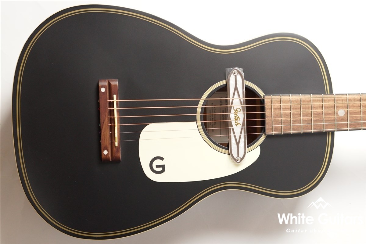 G9520E Gin Rickey AE with Soundhole Pickup - Smokestack Black