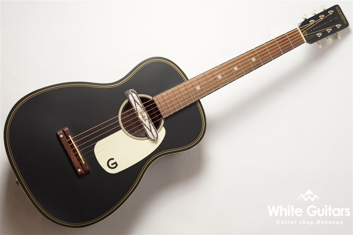 G9520E Gin Rickey AE with Soundhole Pickup - Smokestack Black