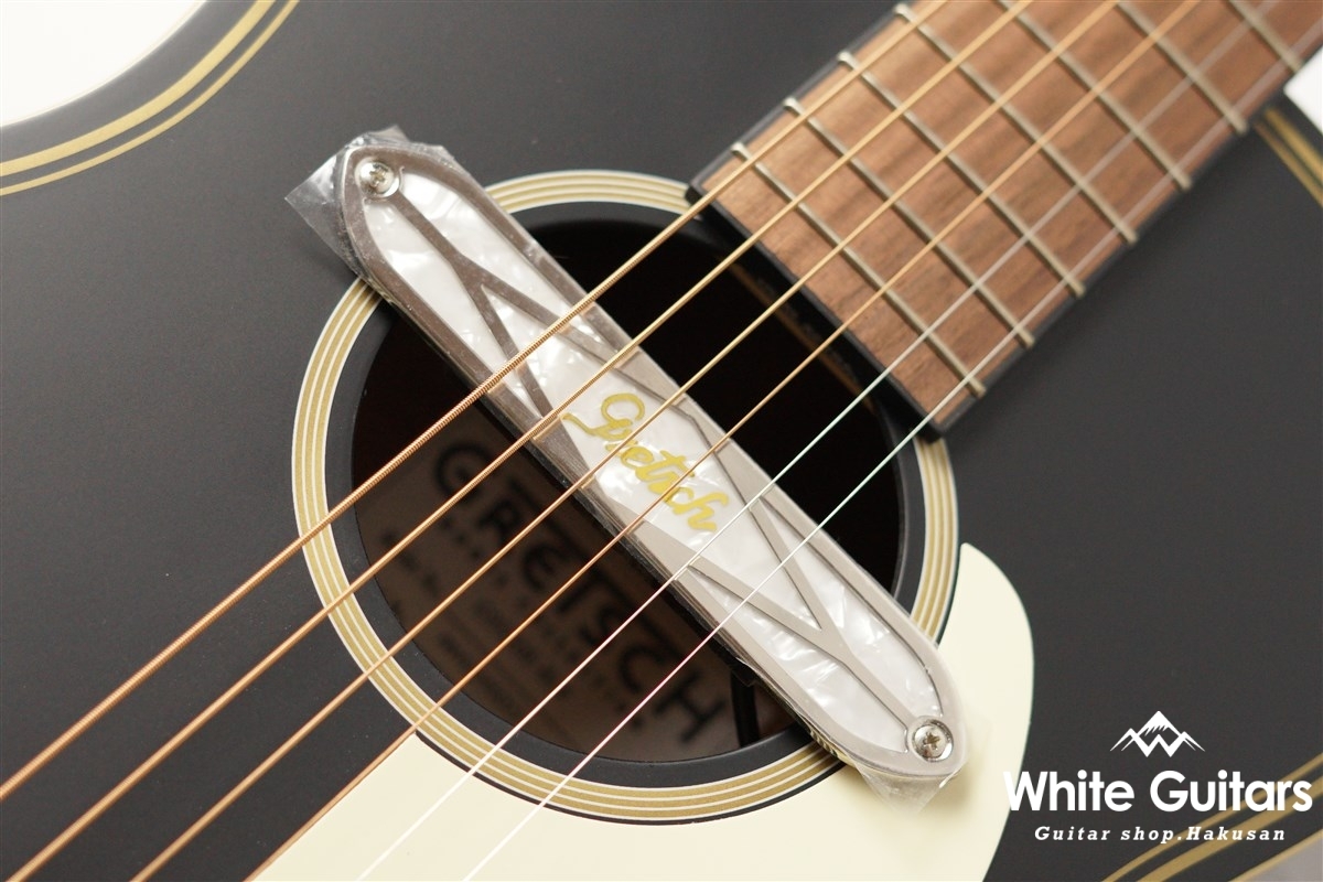 G9520E Gin Rickey AE with Soundhole Pickup - Smokestack Black