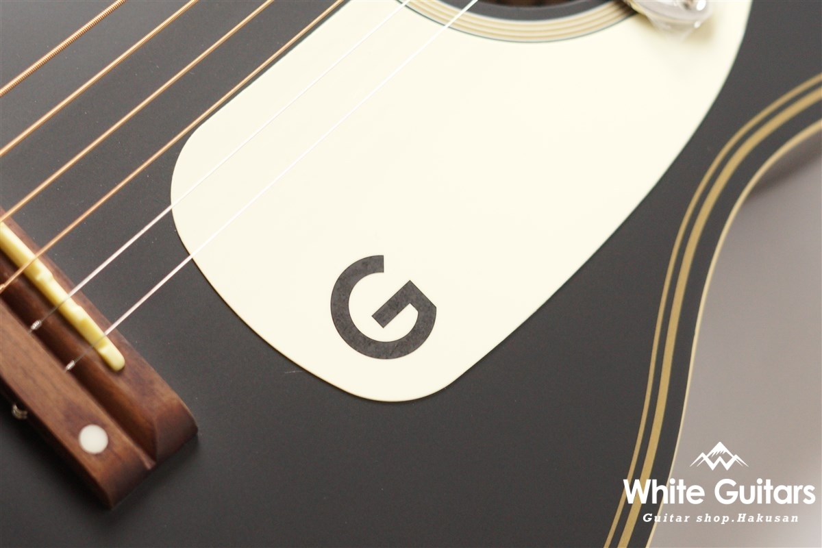 G9520E Gin Rickey AE with Soundhole Pickup - Smokestack Black