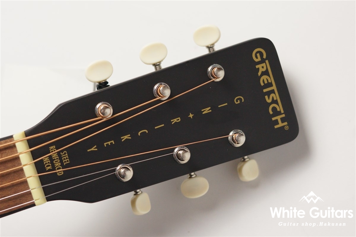 G9520E Gin Rickey AE with Soundhole Pickup - Smokestack Black