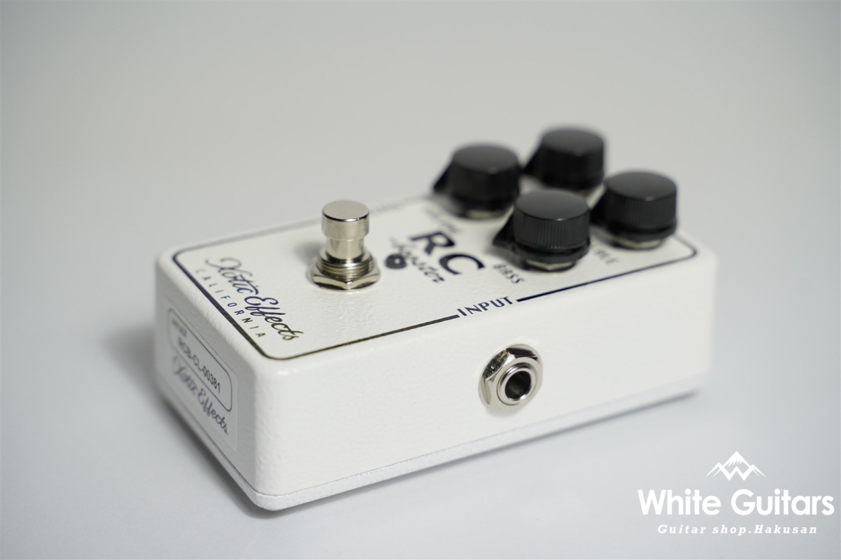 Xotic RC Booster Classic Limited Edition (RCB-CL-LTD) | White