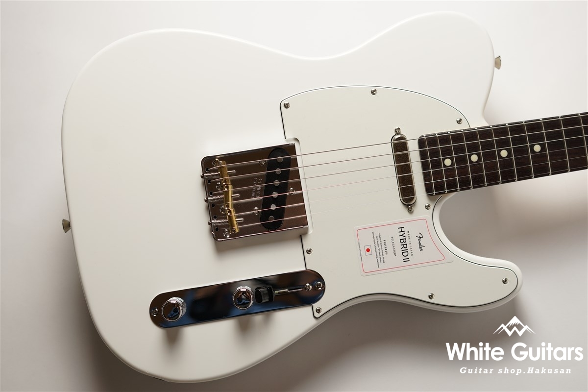 in　Arctic　Online　Fender　Made　Guitars　Japan　Hybrid　II　White　Telecaster　White　Store