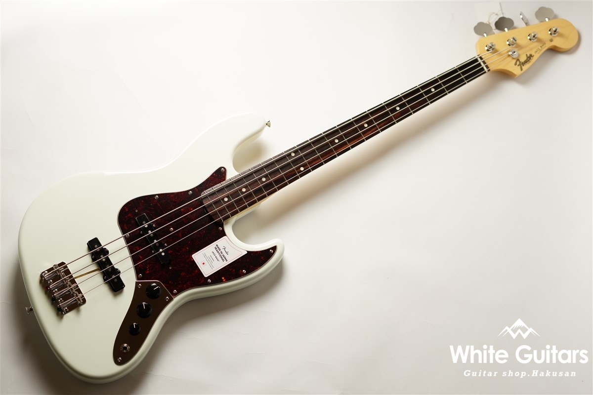 Fender Made in Japan Traditional 60s Jazz Bass - Olympic White