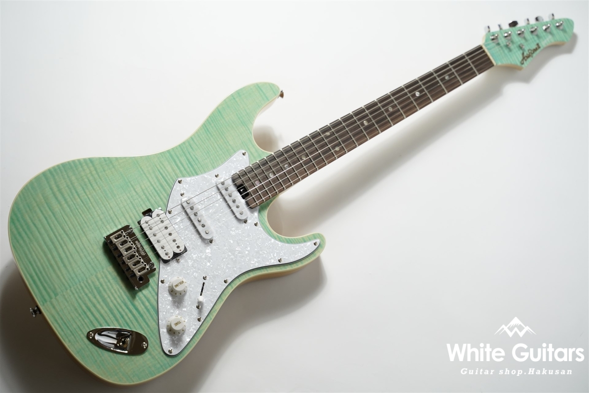 Aria Pro II Evergreen 714-AE200LTD - Caribbean Blue | White