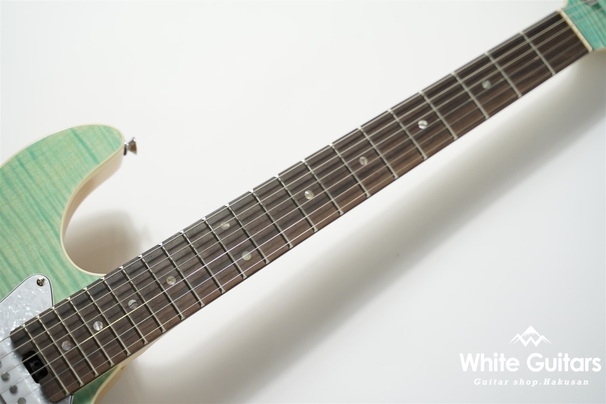Aria Pro II Evergreen 714-AE200LTD - Caribbean Blue | White