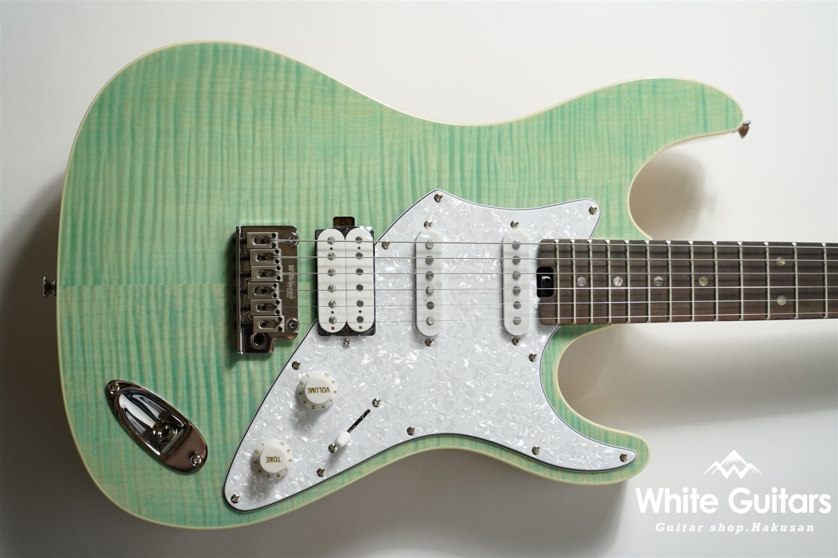 Aria Pro II Evergreen 714-AE200LTD - Caribbean Blue | White