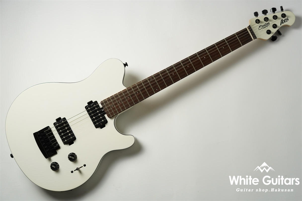 Sterling by MUSIC MAN AXIS SUB AX3S-WH-R1 - White | White Guitars Online  Store