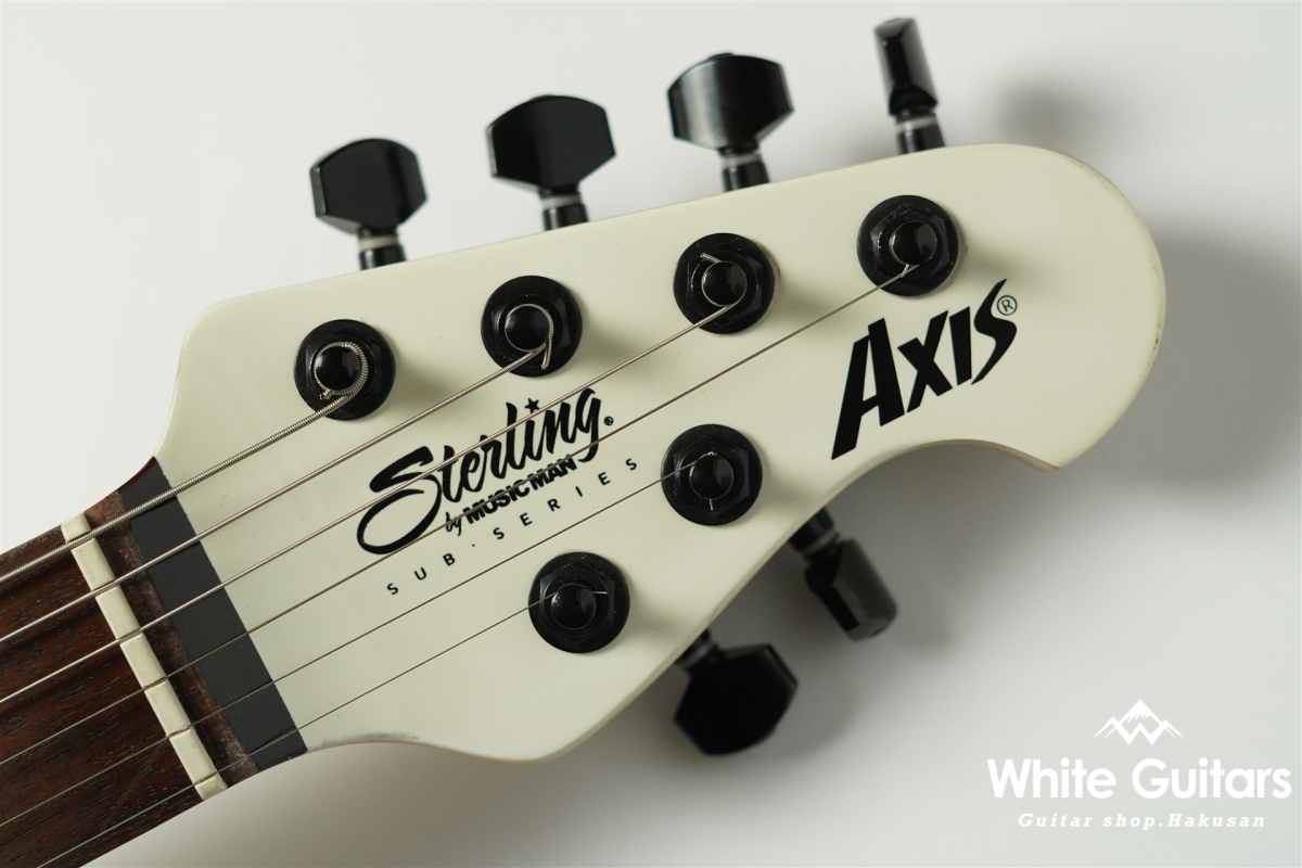 Sterling by MUSIC MAN AXIS SUB AX3S-WH-R1 - White | White Guitars Online  Store