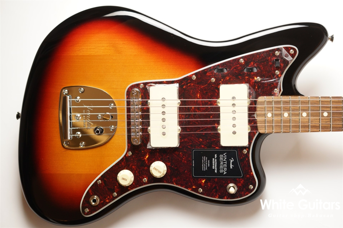 Fender Vintera '60s Jazzmaster Modified - 3-Color Sunburst | White ...